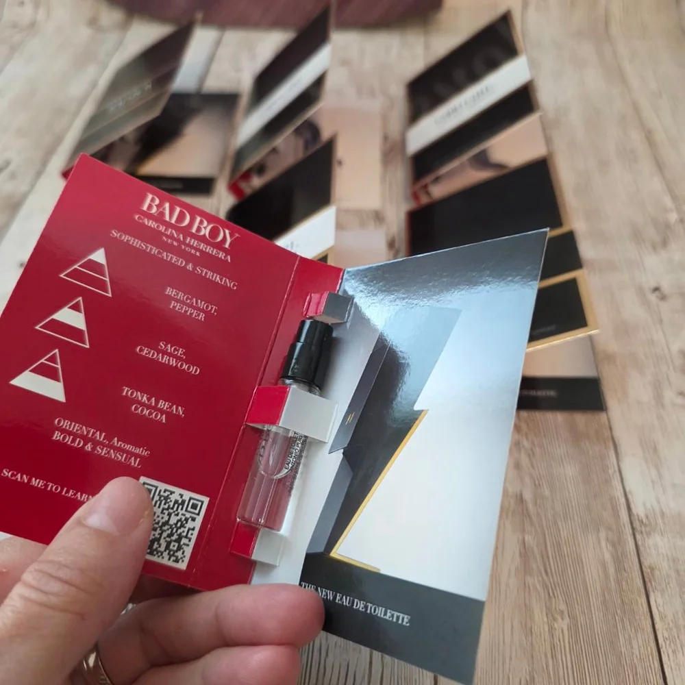6× Carolina Herrera Fragrance Samples set